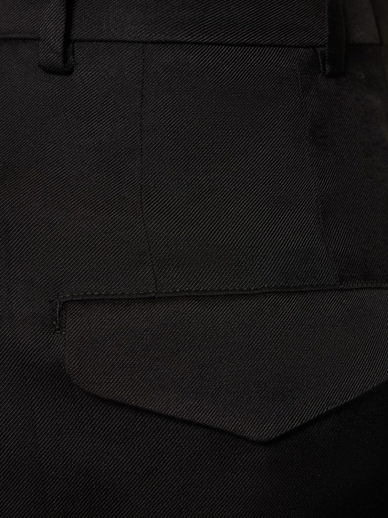 Ann Demeulemeester: Pantaloni dritti vita alta Gertie