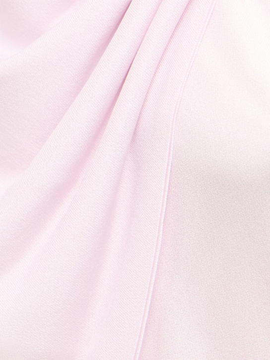 Jil Sander: Robe longue en jersey de viscose légère