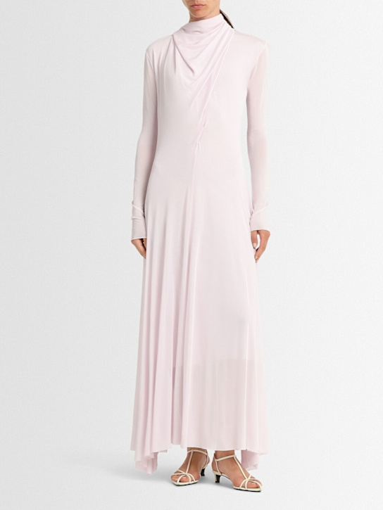 Jil Sander - Robe longue en jersey de viscose légère