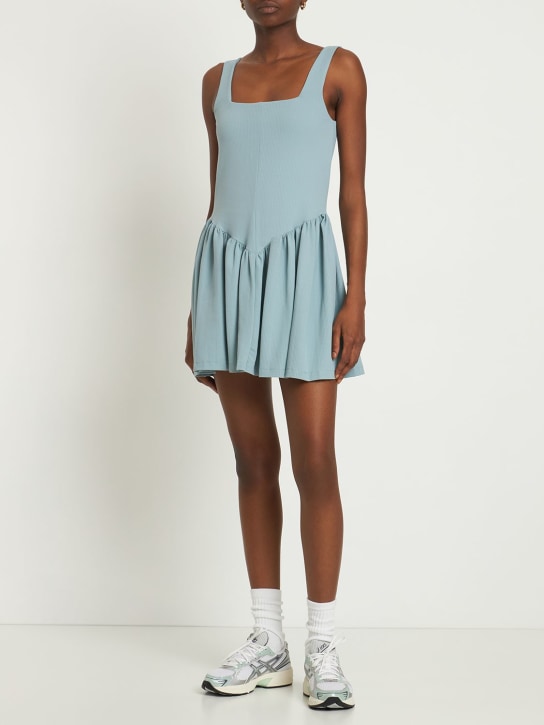 Marysia: Stretch-Techno-Kleid „Molla“