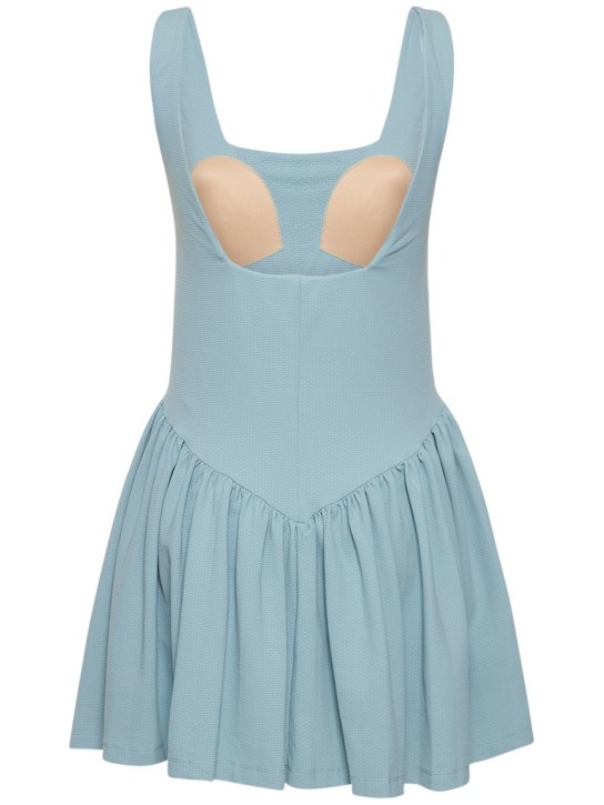 Marysia: Stretch-Techno-Kleid „Molla“