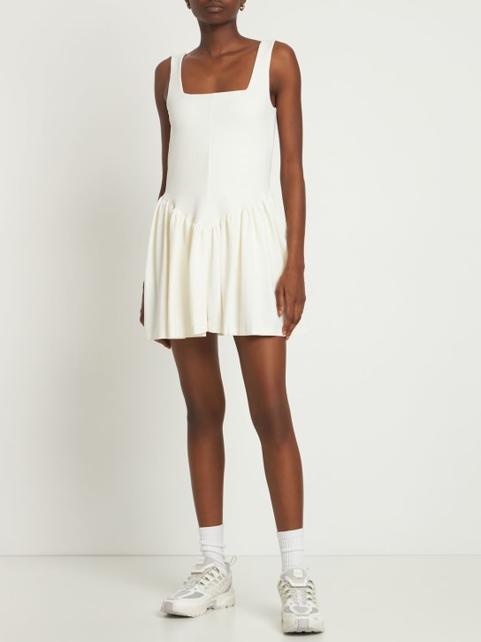 Marysia: Stretch-Techno-Kleid „Molla“