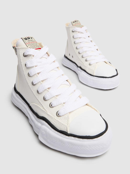 Mihara Yasuhiro: CANVAS-SNEAKERS „PETERSON HI OG SOLE“