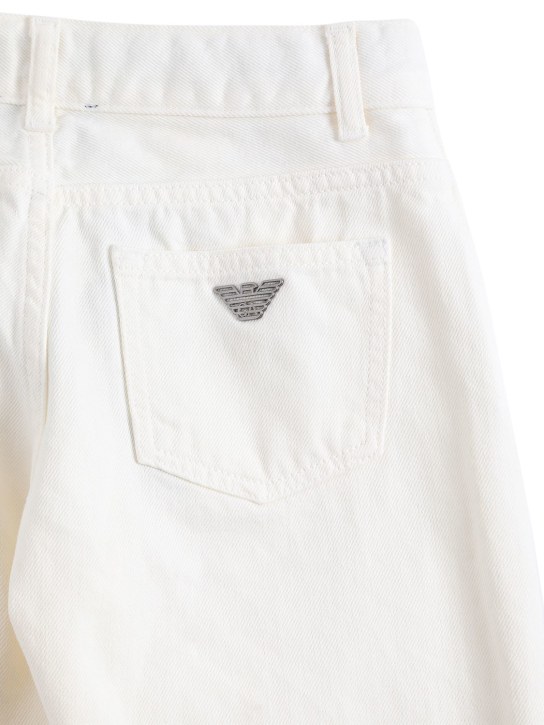 Emporio Armani: Slim cotton denim jeans