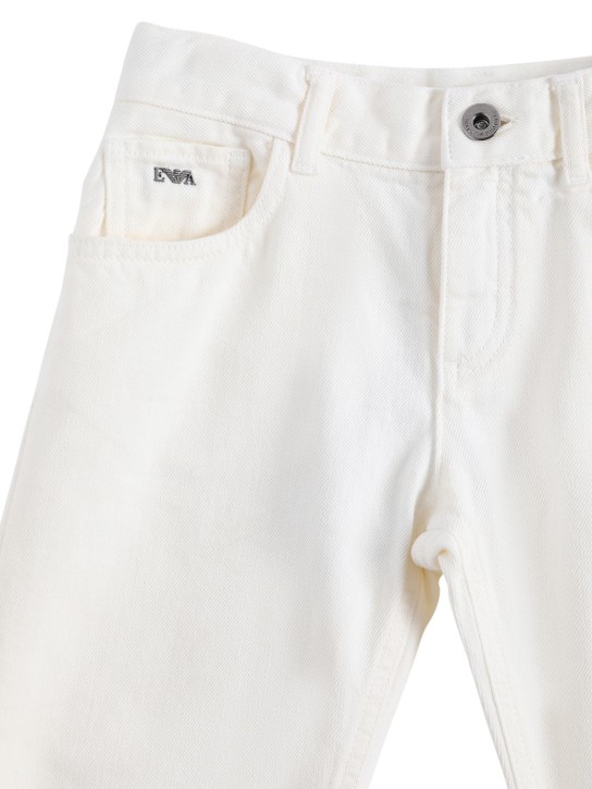 Emporio Armani: Slim cotton denim jeans