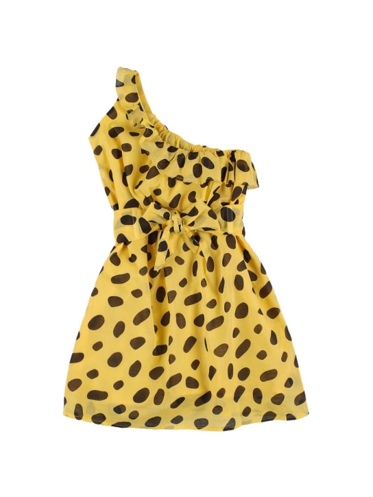The Animals Observatory: Robe en coton imprimé guépard