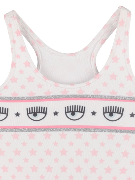 Chiara Ferragni: BADEANZUG MIT DRUCK