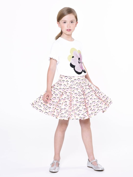 Lanvin - T-shirt en jersey de coton embelli