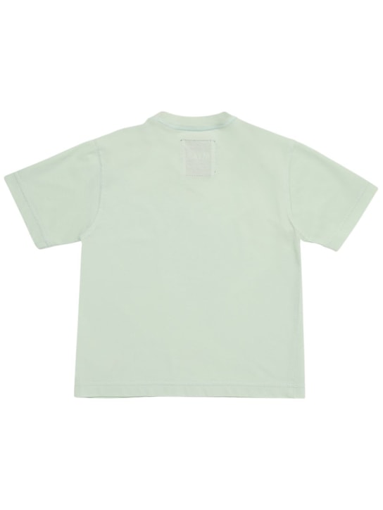 Myar: T-shirt en jersey de coton recyclé