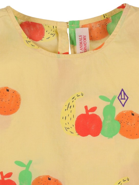 The Animals Observatory - Crop top en coton imprimé fruits