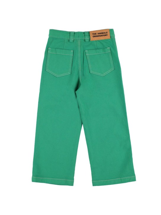 The Animals Observatory: Pantalon en coton mélangé recyclé