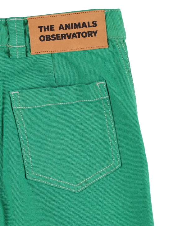 The Animals Observatory: Pantalon en coton mélangé recyclé