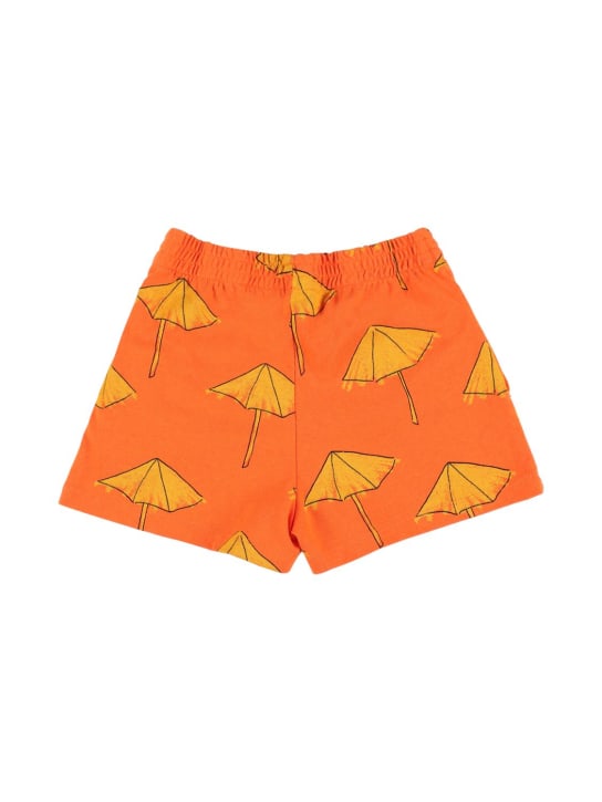 The Animals Observatory: Short en jersey de coton imprimé parapluies
