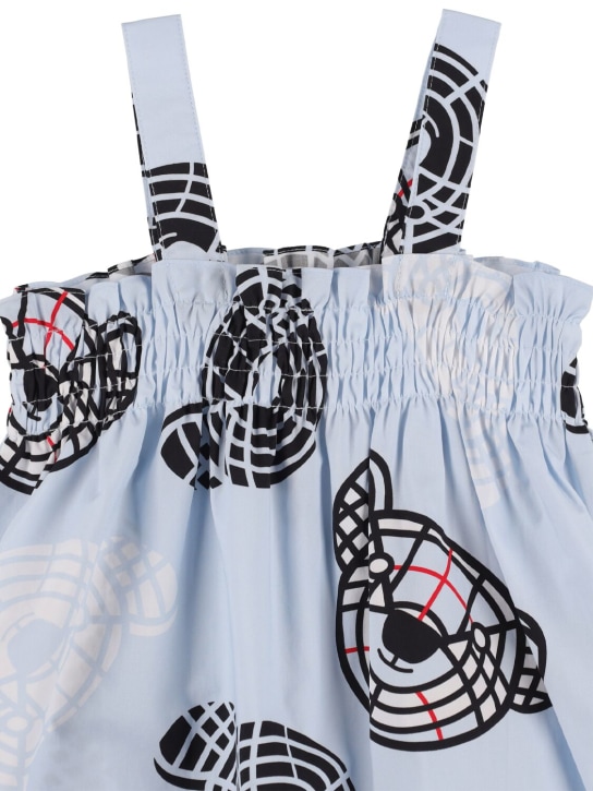 Burberry - KLEID AUS BAUMWOLLE MIT BÄRENDRUCK