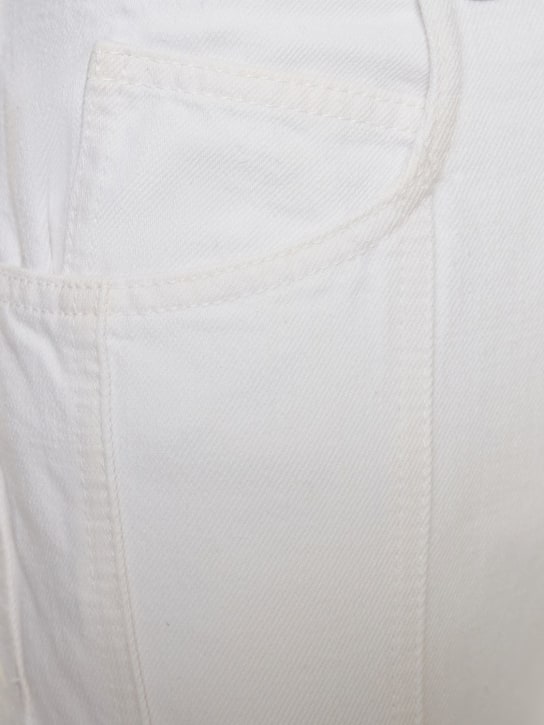Isabel Marant: Jeans de denim de algodón