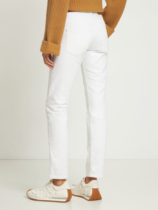 Isabel Marant: Jeans de denim de algodón