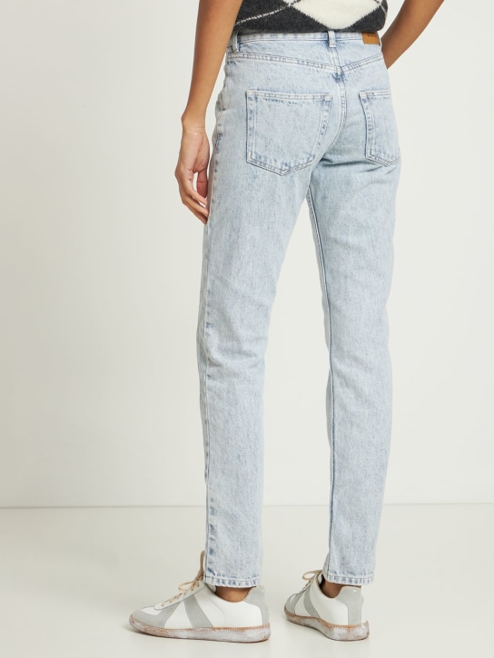 Isabel Marant: Jeans de denim de algodón