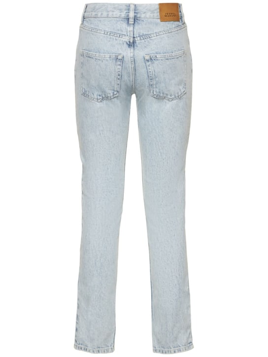 Isabel Marant: Jeans de denim de algodón