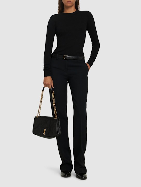 Michael Kors Collection: Carolyn crepe sable straight pants