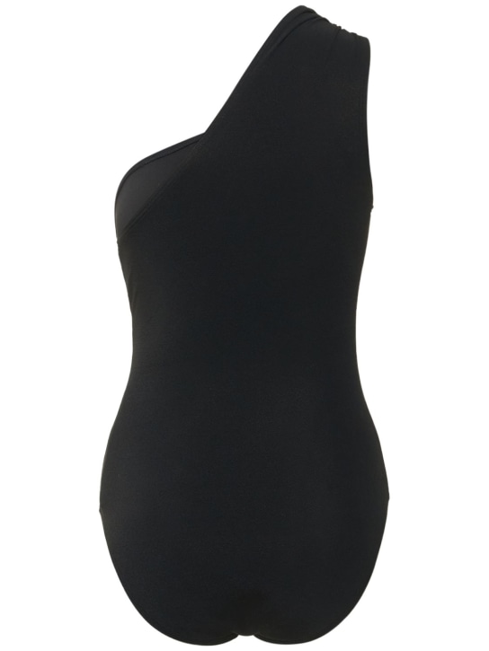 Michael Kors Collection: Stretch jersey one shoulder swimsuit