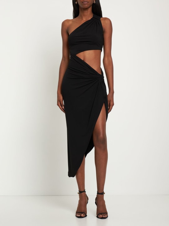 Michael Kors Collection: Midikleid mit Jersey