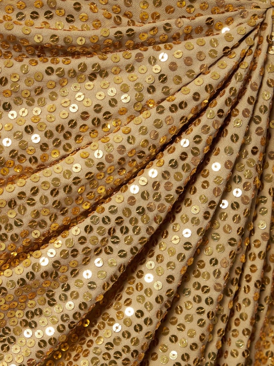 Michael Kors Collection: Gonna midi con paillettes