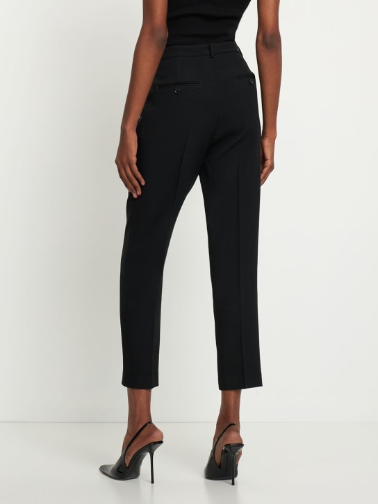 Michael Kors Collection: Pantaloni dritti vita media Serge
