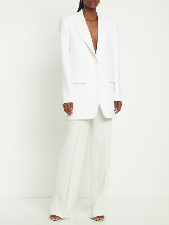 Michael Kors Collection: Crepe sable boyfriend blazer