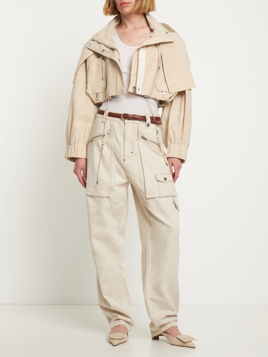 Isabel Marant: Paciane cotton blend pants