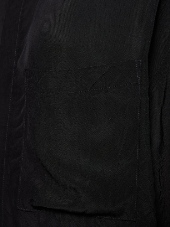 Gauchere: Camisa oversize de satén