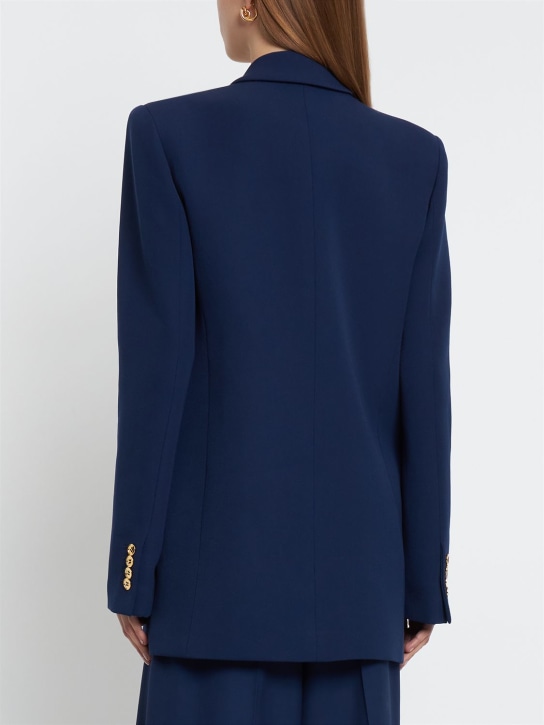 Michael Kors Collection: Blazer en gabardine à double boutonnage