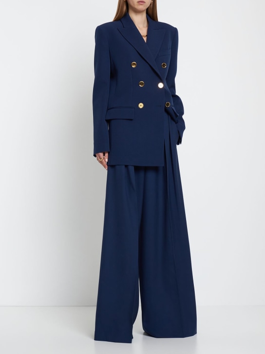 Michael Kors Collection - Hose aus Wollgabardine