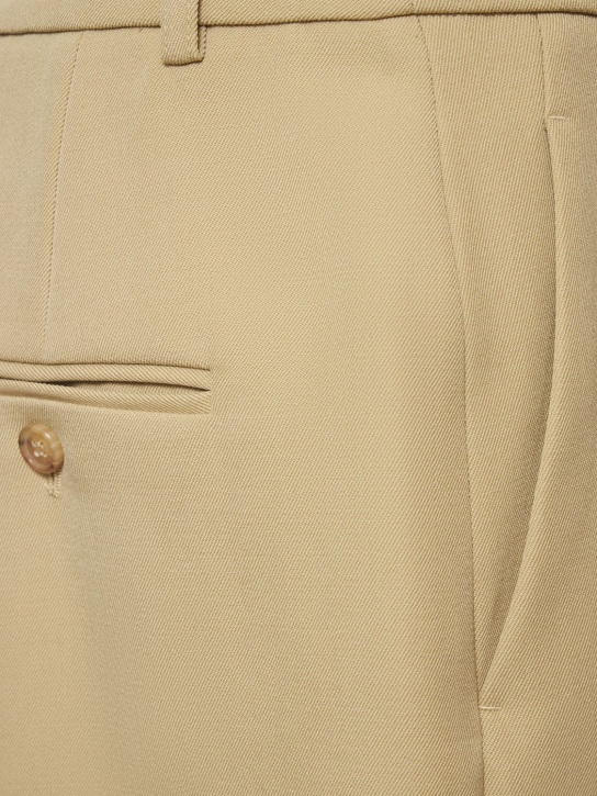 Michael Kors Collection: Minishorts aus Wollgabardine