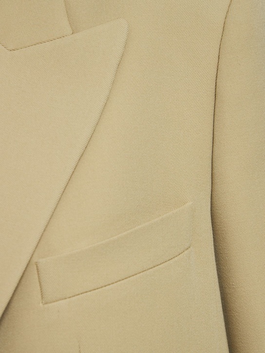 Michael Kors Collection: Einreihiger Blazer aus Schurwolle