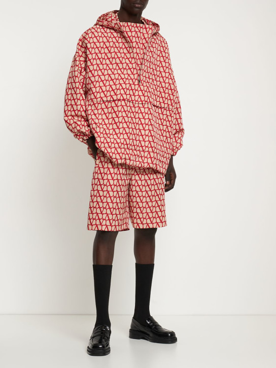 Valentino - Caban en soie Toile Iconographe