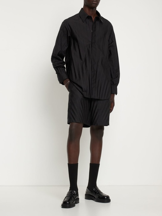 Valentino - Chemise plissée à manches longues