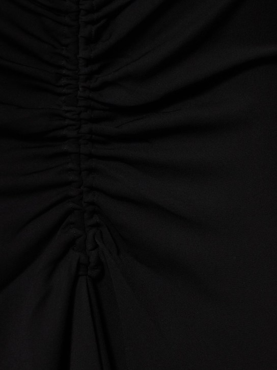 Christopher Esber: Robe longue ajourée en jersey de viscose