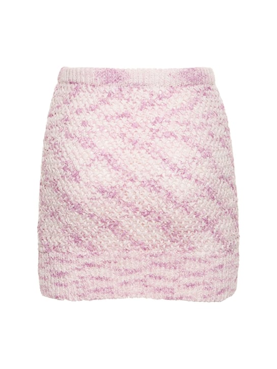 Christopher Esber: Jupe courte en crochet