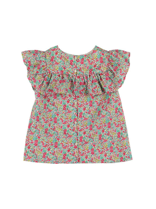 Bonpoint: Blouse en coton imprimé