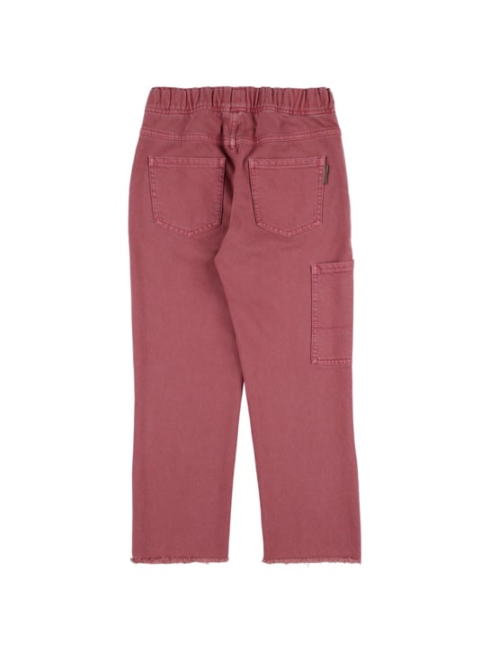 Brunello Cucinelli: Pantalon en coton Crispy