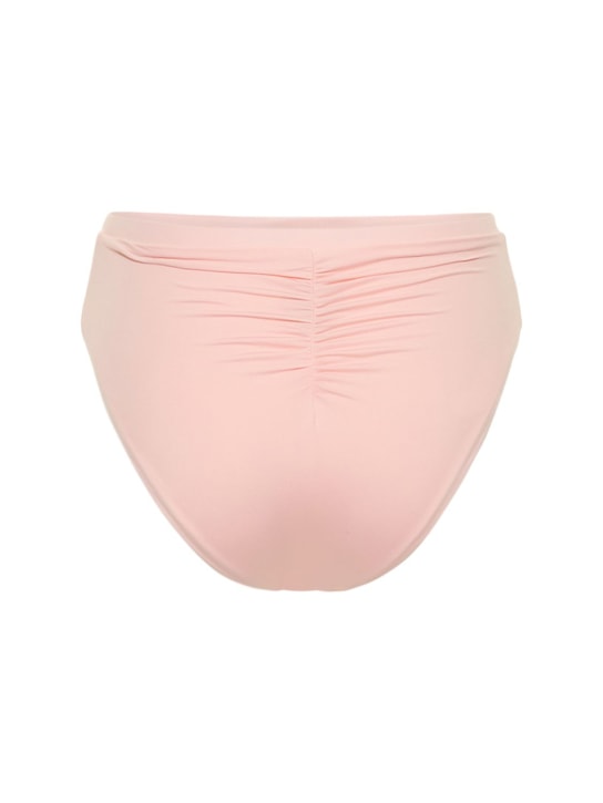 Giambattista Valli: Draped high waist bikini bottoms