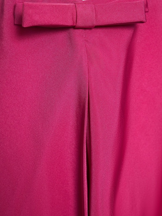 Valentino: Vestito in micro faille