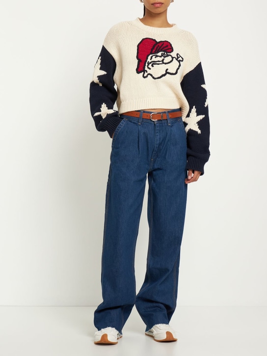 RE/DONE - Jean loose en denim de coton