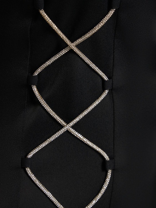 Giuseppe Di Morabito: Vestito in cady di raso envers