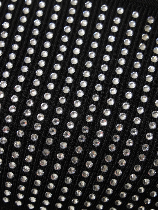 Giuseppe Di Morabito: Embellished knit midi dress