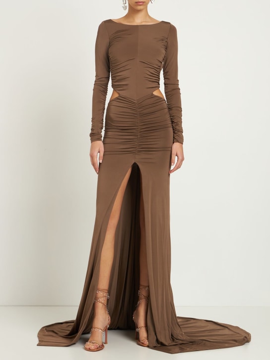 Giuseppe Di Morabito - Vestito in jersey stretch arricciato