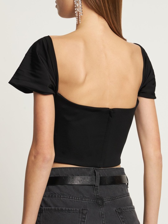 Giuseppe Di Morabito: Stretch-Jersey-Top