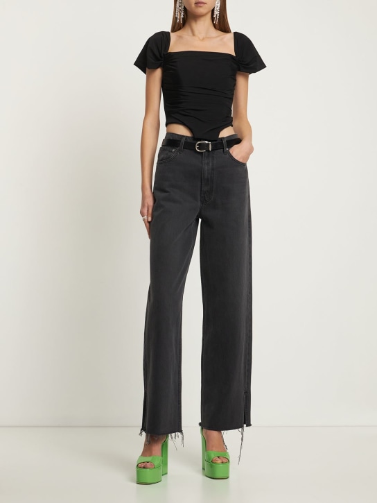 Giuseppe Di Morabito: Stretch-Jersey-Top