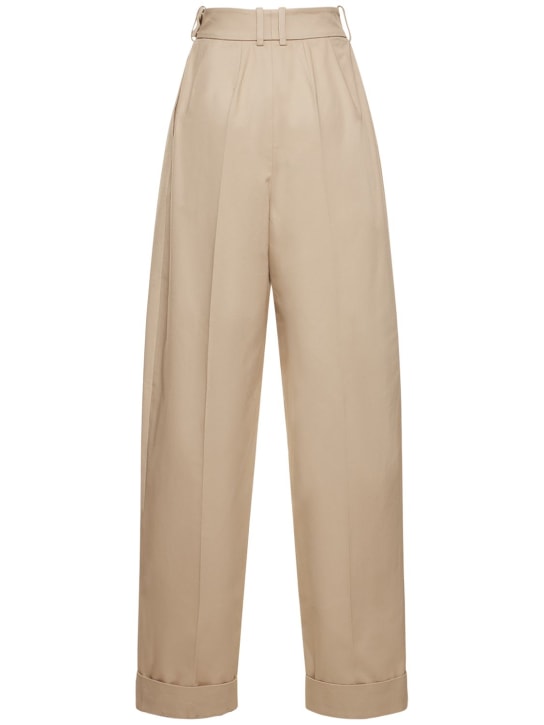 Alexandre Vauthier: Pantalon droit en sergé taille haute