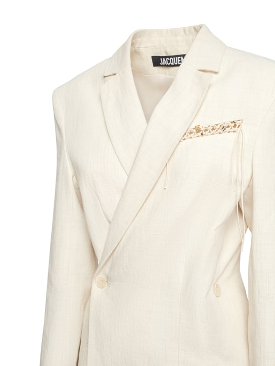 Jacquemus: Blazer con costuras